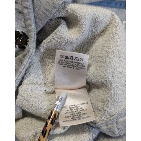 Anthropologie Saturday Sunday Jacket SZ XS Gray Casual Button Cardigan Jacket - Picture 6 of 9